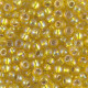 Miyuki rocailles Perlen 6/0 - Silverlined yellow ab 6-1006